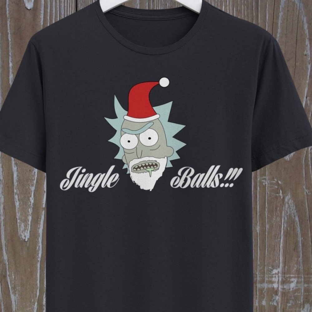 Rick and morty Christmas shirt